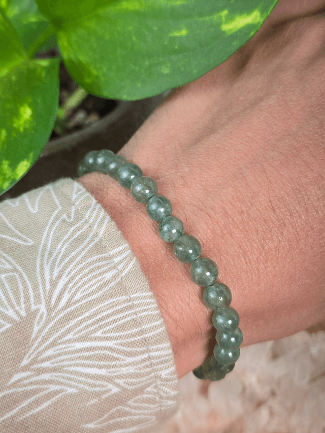 Apatite verte - Bracelet avec perles de 6 mm