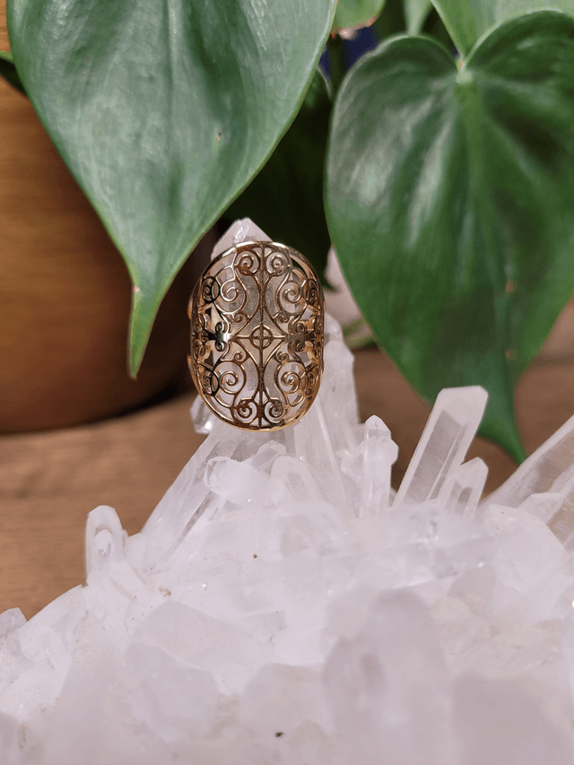 Bague "Volutes Éphémères"