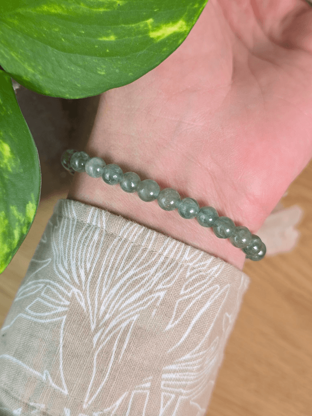 Apatite verte - Bracelet avec perles de 6 mm