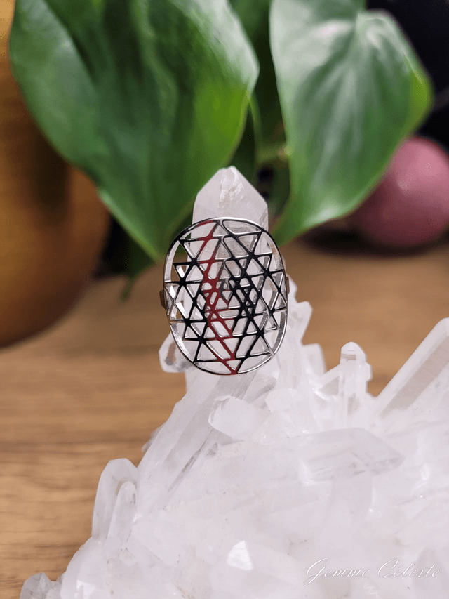 Bague "Shri Yantra"