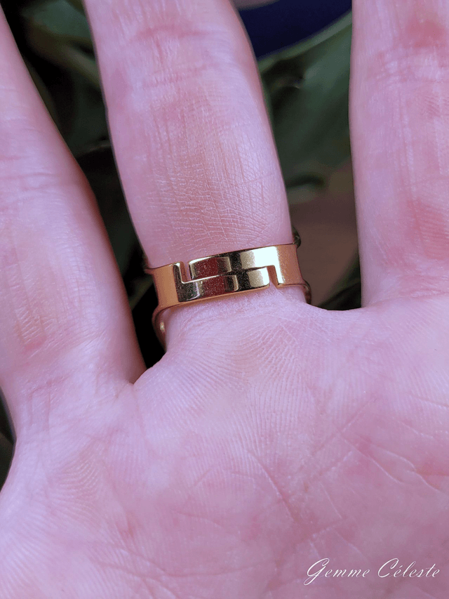 Bague "Fleur Céleste"