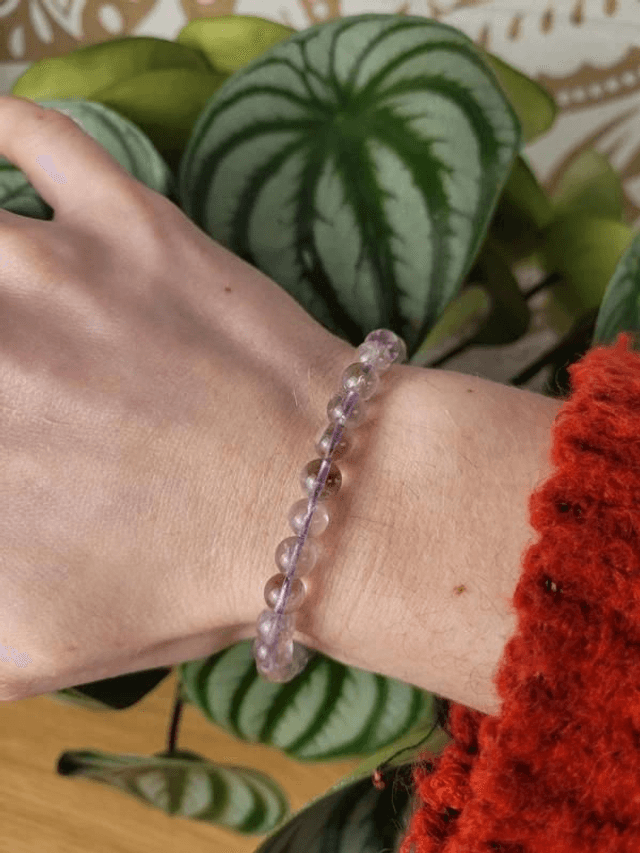 Améthyste claire - Bracelet avec perles de 6 mm