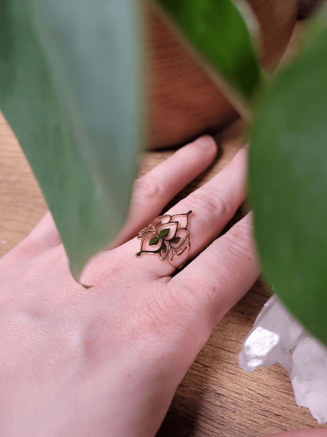 Bague "Douce Éclosion"