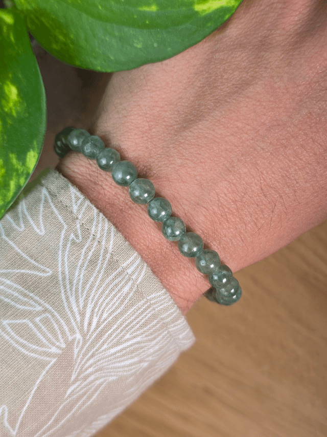 Apatite verte - Bracelet avec perles de 6 mm