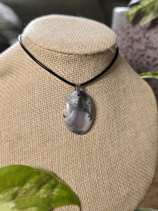 Agate Dendritique - Pendentif sans cerclage