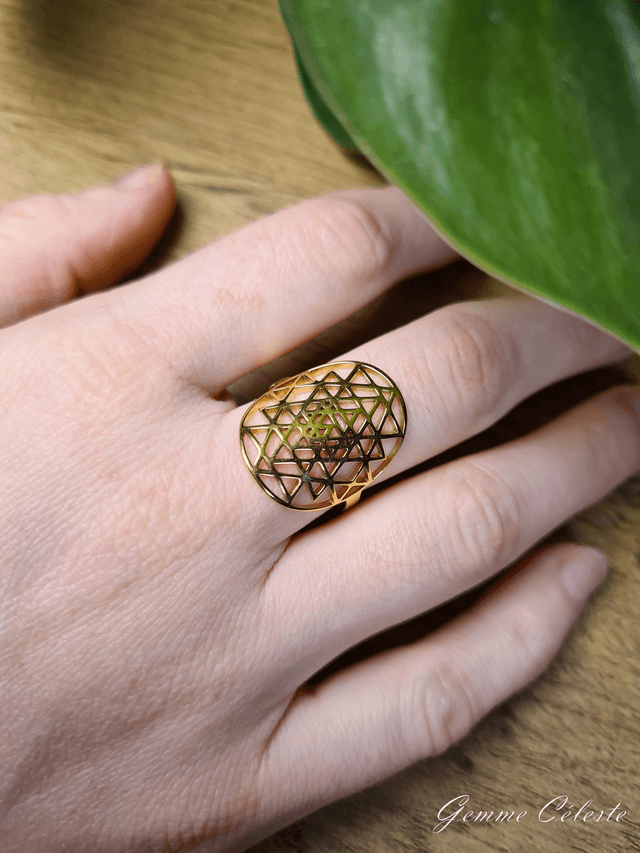 Bague "Shri Yantra"