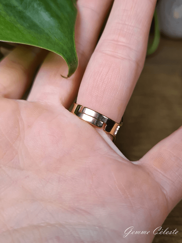Bague "Volutes Éphémères"