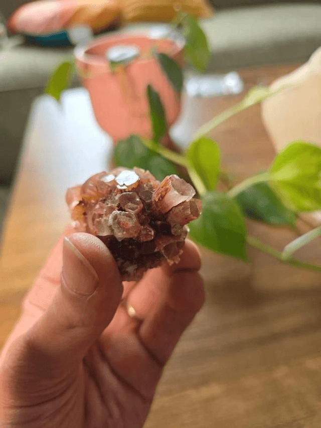 Aragonite brute du Maroc 