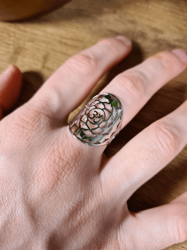 Bague "Lotus Sacré"
