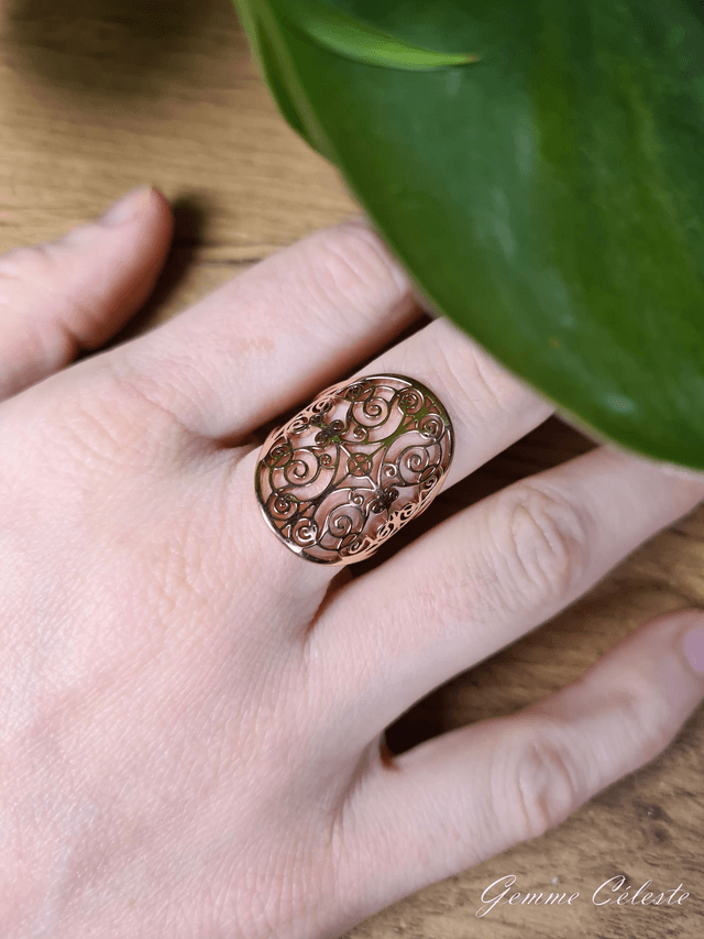 Bague "Volutes Éphémères"