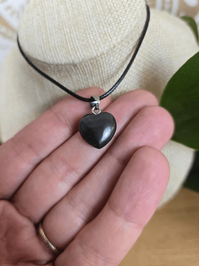 Hématite - Pendentif Cœur 