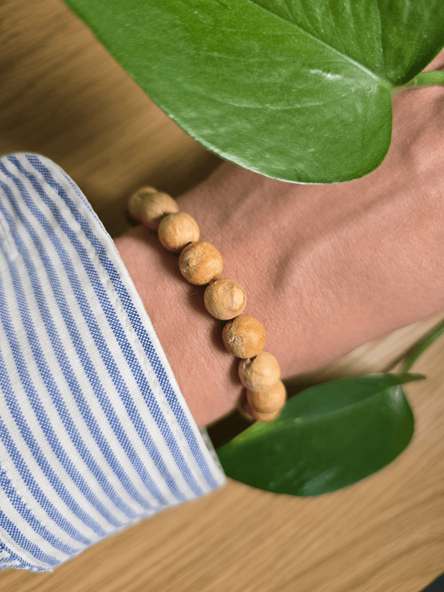 Bracelet Palo Santo – Bois sacré parfumé et purifiant