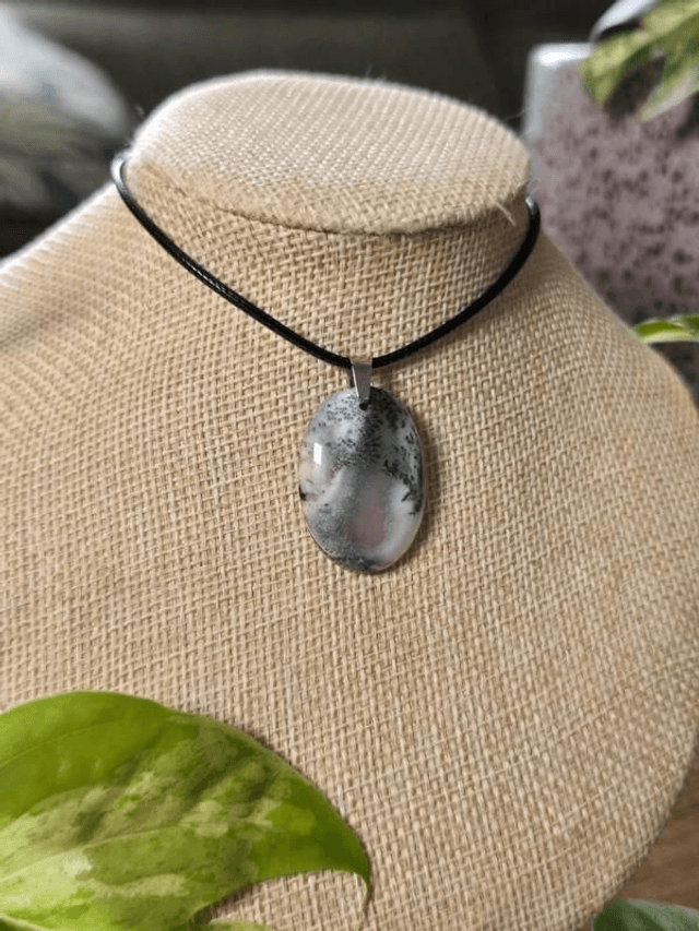 Agate Dendritique - Pendentif sans cerclage