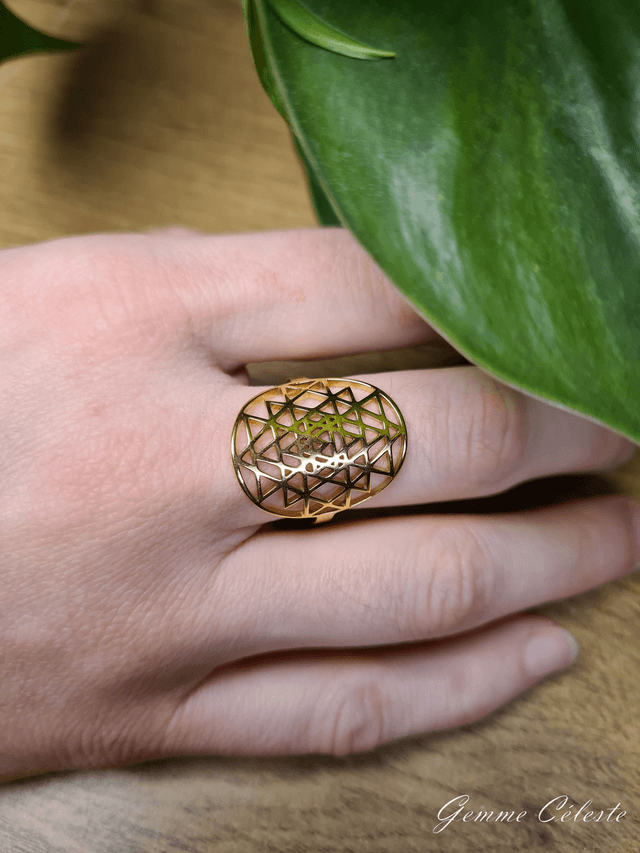 Bague "Shri Yantra"