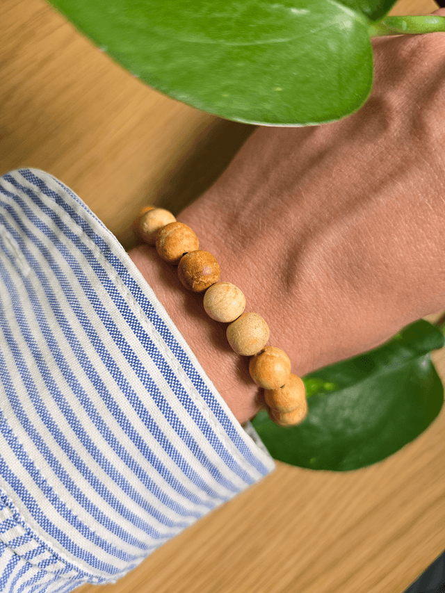 Bracelet Palo Santo – Bois sacré parfumé et purifiant