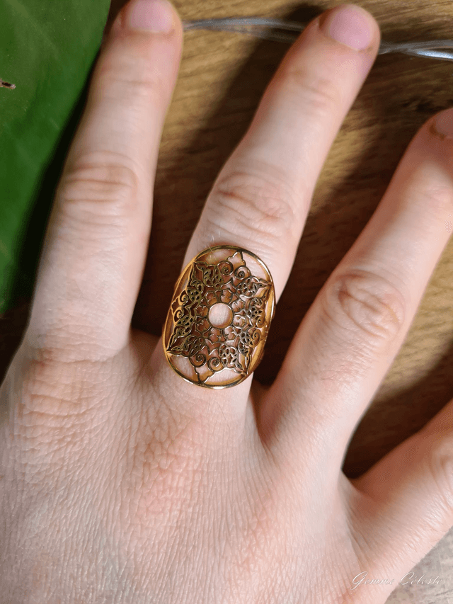 Bague &quot;Fleur de Bohème&quot;