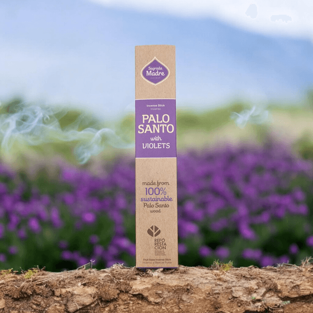 Palo Santo et Violette - Encens Sagrada Madre